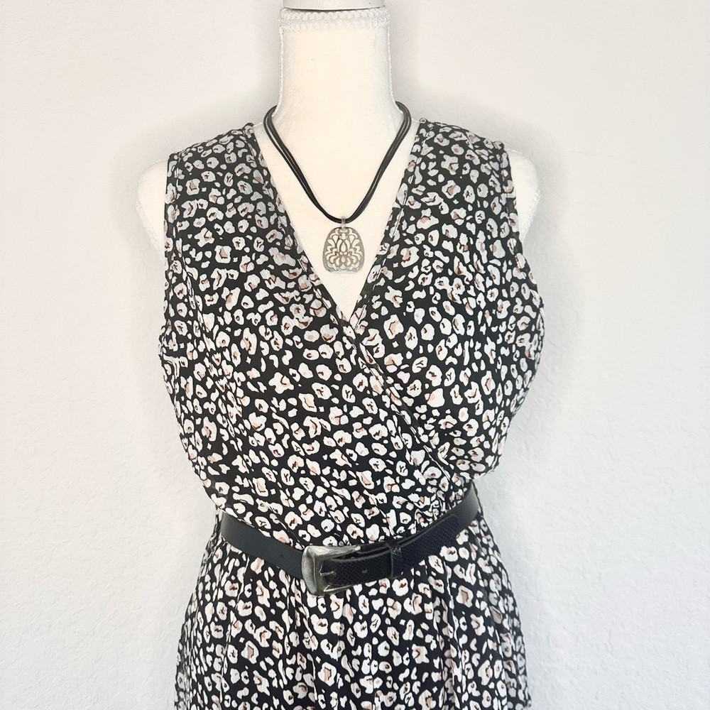 Beachsissi, Boho Sleeveless Chiffon Maxi Dress, Size M - Picture 14 of 14